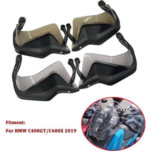 New 2019 Motorcycle Handlebar Handguard Shield Windshield Protector fits For BMW C400GT C400X C 400 C400 GT X 2019