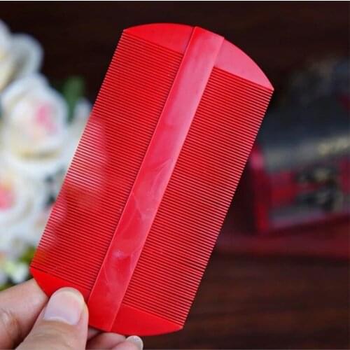 One yuan grate wholesale boxed plastic double sided comb to scalp lice comb one yuan stall source low price batch