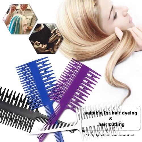Unisex Big Tooth Comb Hair Tool Brush Salon Pro Fish Bone Design Comb Free Shipping Smoothing brush