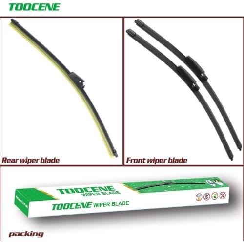 Front and Rear Wiper Blades For Seat Exeo 2009-2014 Windshield Windscreen wiper Window 22"+22"+13"