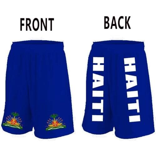 DR Congo shorts Summer Custom Mens Kinshasa ZAR shorts pants French Emblem Zaire Tee Shirts con Customize ZA Country Design