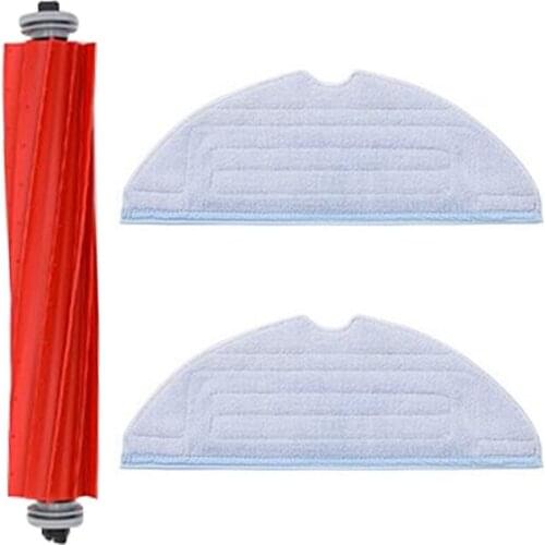 TOP!-Main Roll Brush Mop Rag for Xiaomi Roborock S7 T7S Plus Vacuum Cleaner Spare Parts Accessories