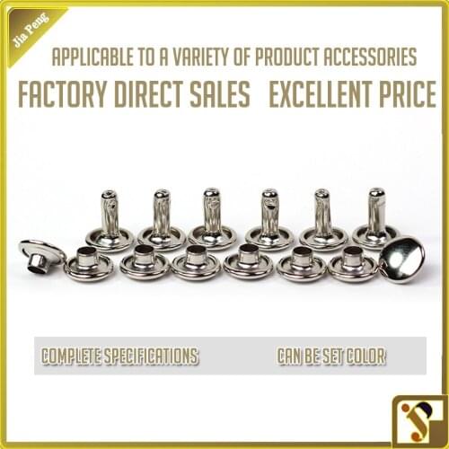 Rivet of Metal (100 sets / batch) 14 mm Clothing Rivets DIY Handmade Fashion Sewing Belt Belt Strap Shoes Package