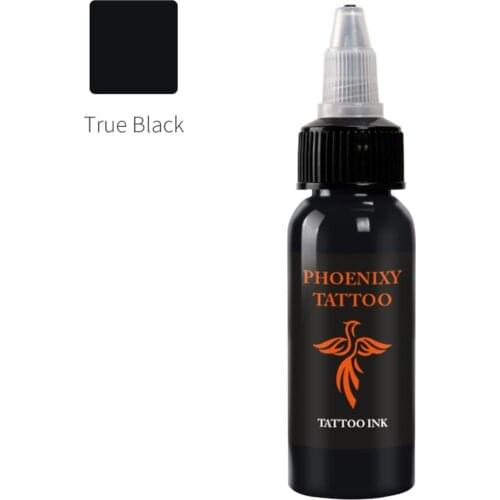 Black Color 30ML/Bottle Professional Tattoo Pigment Ink Permanent Tattoo Painting Supply for Body Beauty Tattoo Art Professional