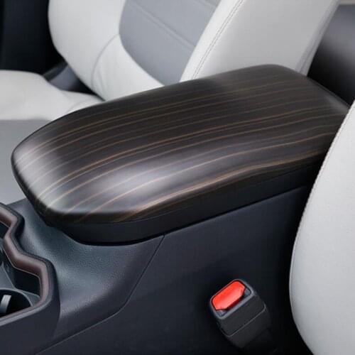 For Toyota RAV4 RAV 4 2019 2020 Plastic Car Center Console Seat Armrest Box Cover Central Arm Rest Panel Trim Accessories