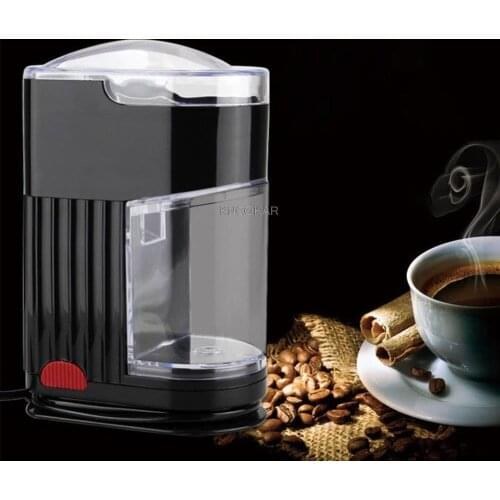 Elektrische Koffiemolen Automatische Koffieboon Slijpen Freesmachine Rvs Bean Spice Korrels Slijpmachine 220V/110V