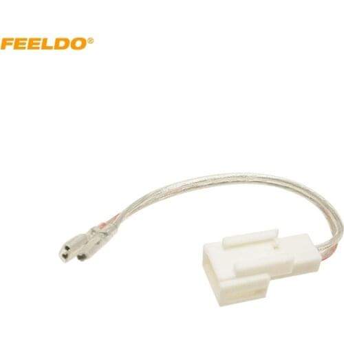 FEELDO 20Pcs Car Speaker Adapter Connector Plug for Toyota Scion Mitsubishi Subaru Speakers Wire Wiring Harness Cable