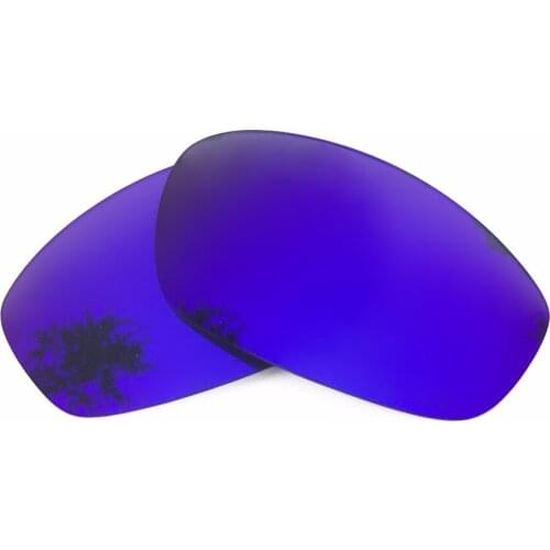 Purple Mirrored Polarized Replacement Lenses for Blender Sunglasses Frame 100% UVA & UVB