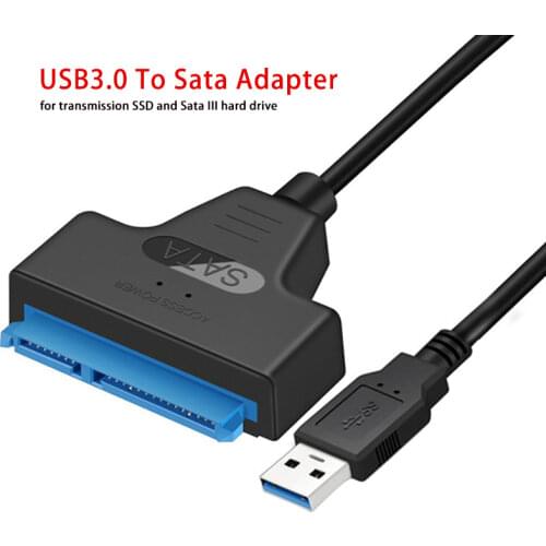 USB SATA 3 Cable Sata To USB 3.0 Adapter UP To 6 Gbps Support 2.5Inch External SSD HDD Hard Drive 22 Pin Sata III A25