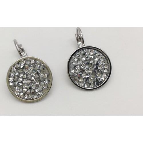 Ms Betti 2021 Round Drop Earrings Austria Crystals New Design Girls Gift For Women Wedding Party Jewelry