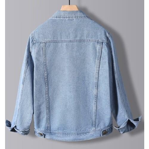 2021 Spring New Mens Denim Jacket Male Korean Version of The Trend Handsome Outer Clothes Student Jacket Men