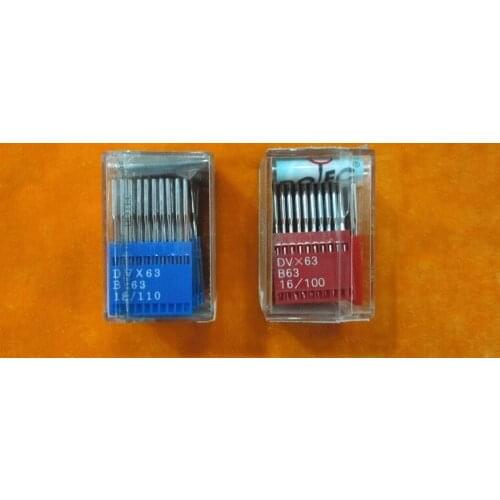 NEW 10PCS quality Industrial Sewing machine needles B-63 DVx63 RMx63 U121GAS 110 FOR Durkopp Brothers JUKI Gemsy SIRUBA Singer
