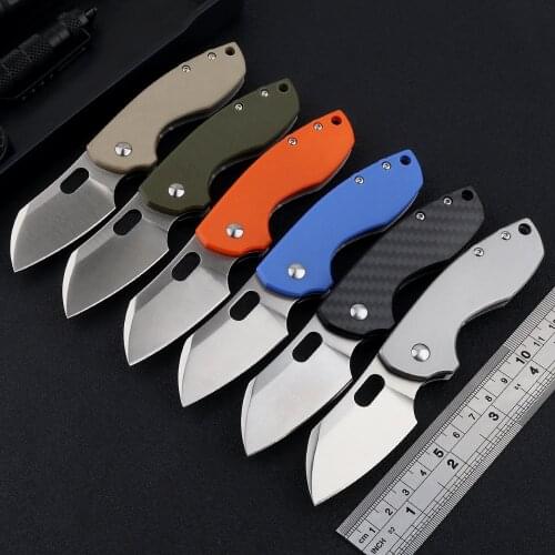 OEM CR 5311 folding knife 8Cr13Mov blade carbon fiber G10 handle outdoor camping hunting tactical fishing fruit EDC tool knife