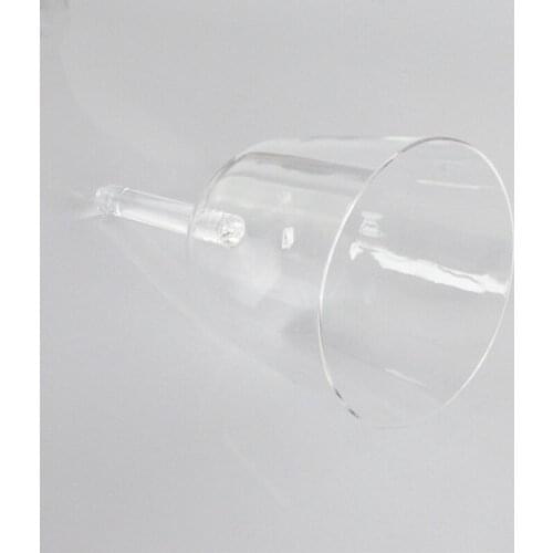 HF 4" Clear Crystal Singing Bowl With Handle For Enjoying Relax