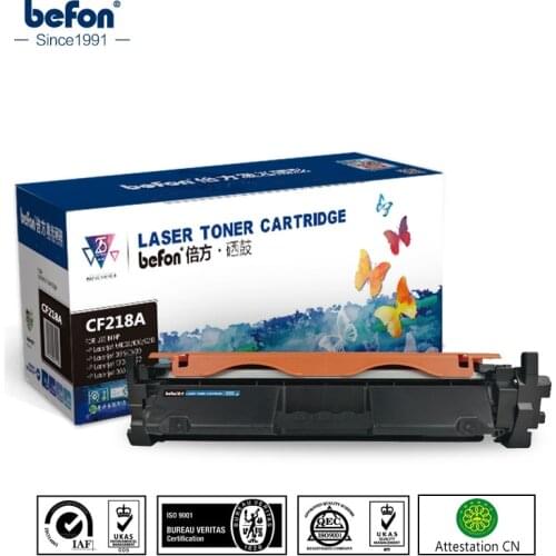 Befon Refill 18A 218A Toner Cartridge Replacement for HP CF218A CF218 218 LaserJet Pro M104a M104w 104 132 132a M132fn M132fp