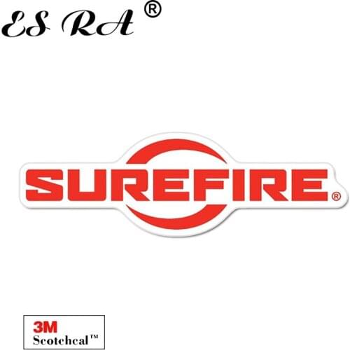 Military Accessory Stickers Waterproof Vinyl Logo Pegatinas Surefirer Army Decals Brand for Car Motor Pitcher Fridge Luggage
