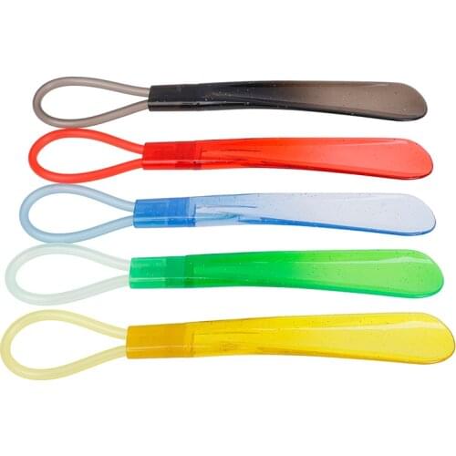 2020 1PCS Plastic Professional Women Men Shoes Horn 30cm Spoon Shape Pull Shoes Shoehorn