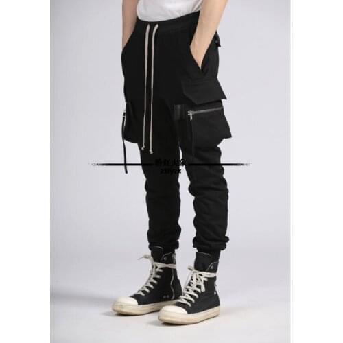 28-46 2021 Spring And Summer New Men Clothing Casual Pants Thin Section Cannonball Pants Elastic Waist Pants Plus Size Costumes