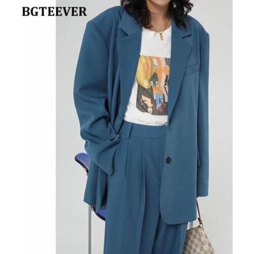 BGTEEVER Women's Long Blazers
