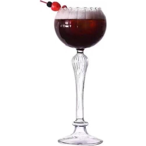 Free Shipping 4PCS Creative Pumpkin Cocktail Glass , Wine Glass, Water Cup, 300ml suitable for family/bar/party Set of 4