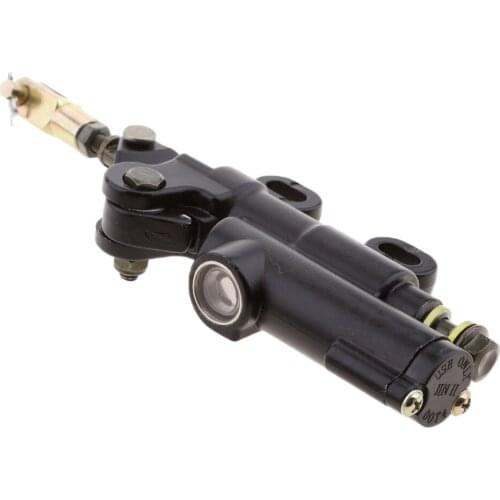 Black Rear Brake Hydraulic Master Cylinder Pump For ATV Quad Bike Buggy