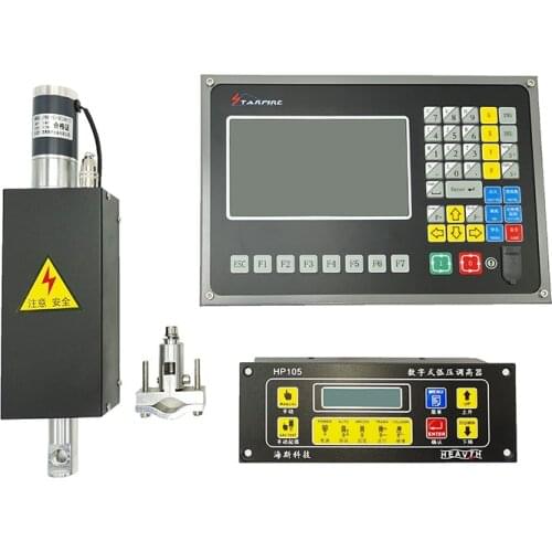 CNC Plasma Kit SF-2100C 2 Axis Plasma Controller + HP105 Torch Height Controller + JYKB-100 Lifer