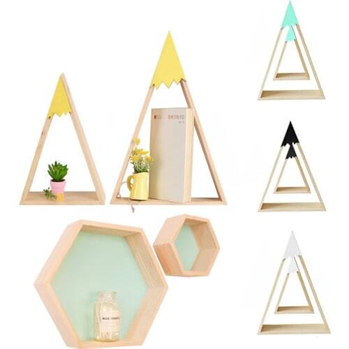 Room Decoration Home Wall Decor Shelf Nordic Wooden Fork Storage Shelf Decorative For Home Living Room Decoration Holder