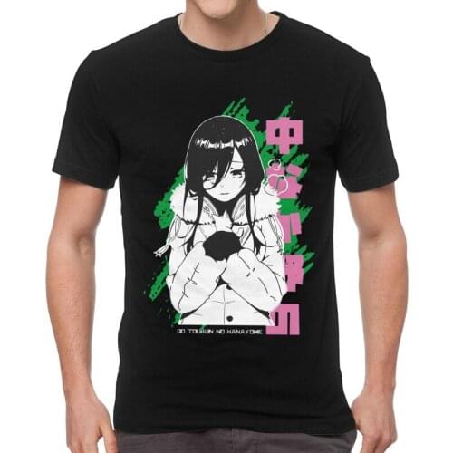 Miku Nakano T Shirt Men Cotton T-shirts Novelty Tshirt Short Sleeve The Quintessential Quintuplets Go Toubun no Hanayome Tee Top