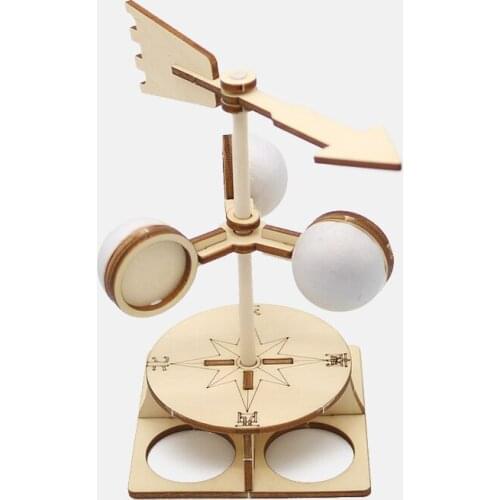 Handmade weather vane childrens assembling toy model elementary school students scientific experiment material package