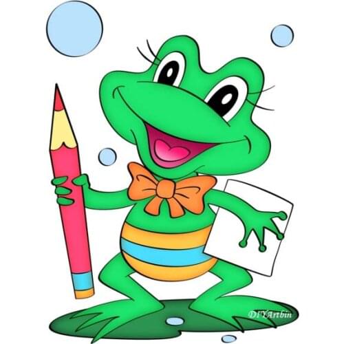 Frog Class Metal Cutting Dies Scrapbooking Children Stencil Die Cuts Card Making DIY Craft Embossing New Dies Birthday