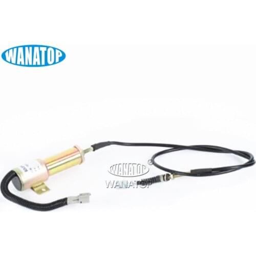 New Fuel Shutdown Solenoid Valve 11N6-666030-24 24V 105CM wire For Diesel Car