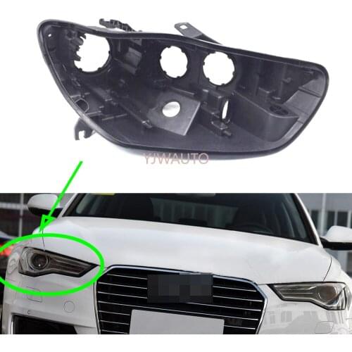 Headlight Base For Audi A6L C7 2016 2017 Headlamp House Car Rear Base Front Auto Headlight Back House