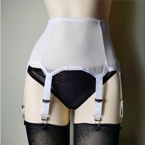 Sexy Garter Belt Women High Waist Mesh Suspender Belt Female Lady Elastic Sexy Lingerie Garters Femme Night Club