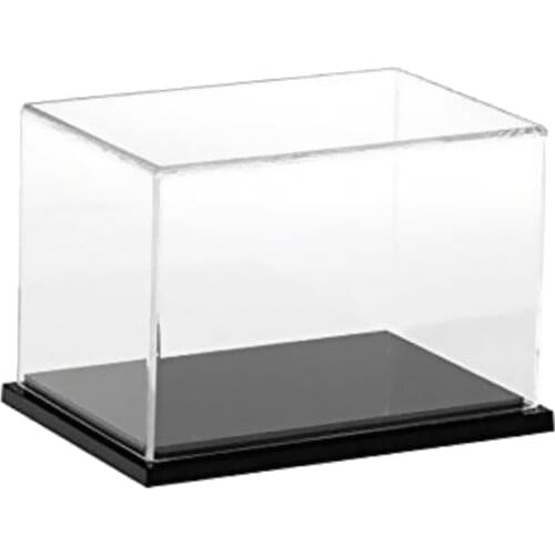 8"x4"x4" Transparent Acrylic Display Case Dustproof Assembled Model Show Box