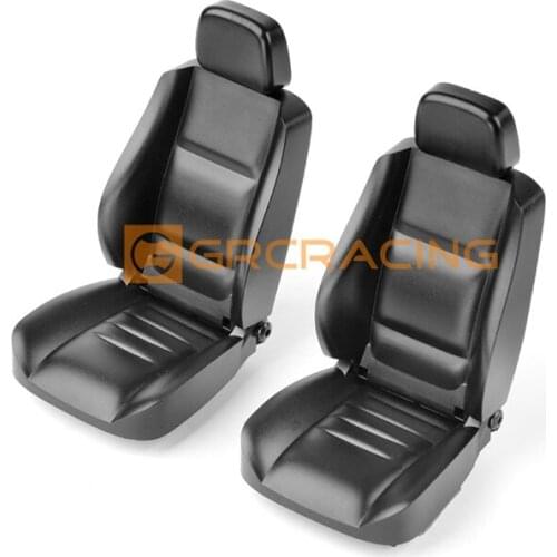 DIY adjustable driver seat Car Cab Seat 2pcs/set for 1/10 rc car 1/8 RC CAR PARTS