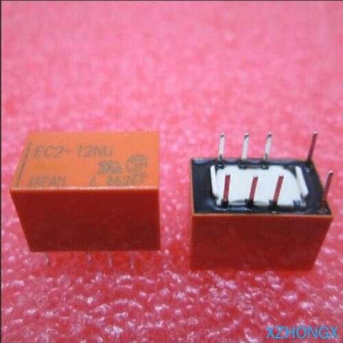 Relay EC2-12NU EC212NU 12V 12VDC DIP4 50PCS/LOT