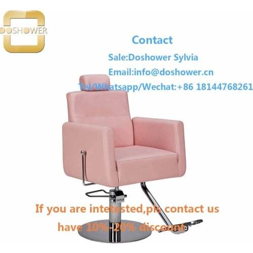 Salon chair hair salon furniture with french style chair for make up artist chair