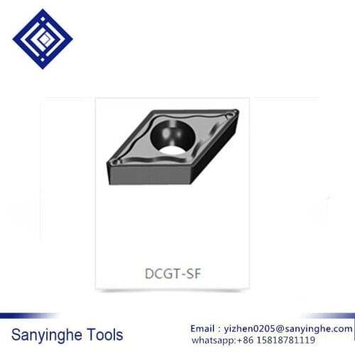 Free shipping YNG151/YNG151C/YNT251 DCGT070202-SF 10pcs/lots cnc turning lathe blade for CNC machine cnc carbide turning inserts