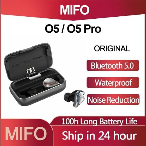 Original MIFO O5/O5 Pro TWS Earphones Bluetooth 5.0 Hands Free Running Sport Stereo Headsets Waterproof True Wireless Earbuds
