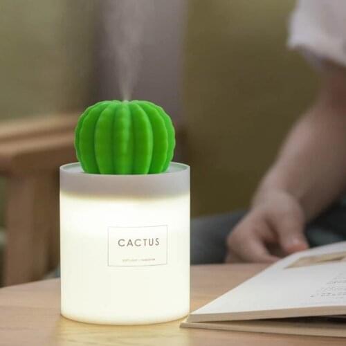 Youpin 3life 280ML Cactus USB Mini Humidifier Ultrasonic Aromatherapy Car Humidifier Air Diffuser Mist Maker for Home Office