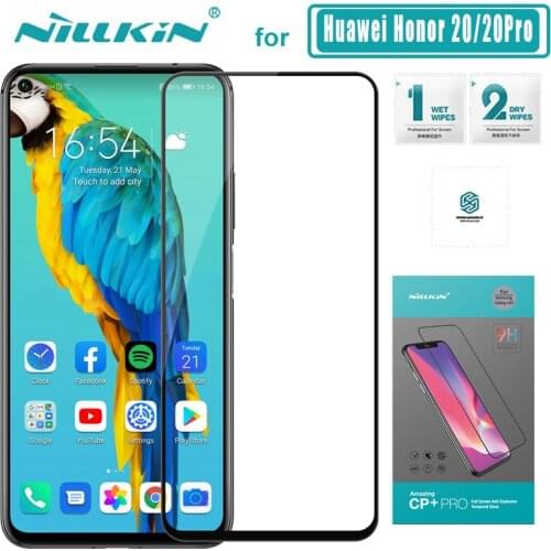 For Huawei Honor 20 20 Pro Glass Nillkin CP+PRO Full Cover Tempered Glass Screen Protector for Huawei Honor 20 pro 20 Glass