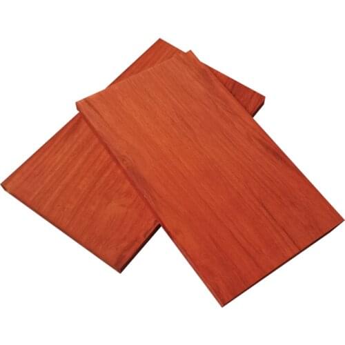 Custom Natural Genuine Africa Bubinga Wood Plate Block DIY Box Stereo Audio Equipment Furniture Material 2/3/4/5mm Thick