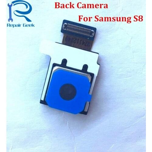 1pcs Top Quality New Back Rear Camera For Samsung Galaxy S8 G950 Big Camera Module Flex Cable Ribbon Replacement Repair Parts
