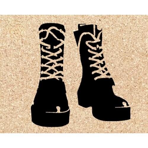 2021 Film Editing Shoes Metal Cutting Mold DIY Photo Frame Scrapbook Paper Card Decoration Process Die Embossing