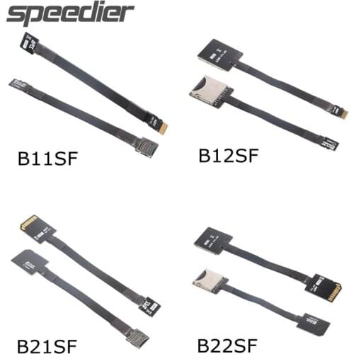 3-100CM UHS-I Micro SD To SD Extension Cable SDHC SDXC UHS-I Flexible MicroSD TF SD Memory Reader Card UHS-I SD To SD Adapter