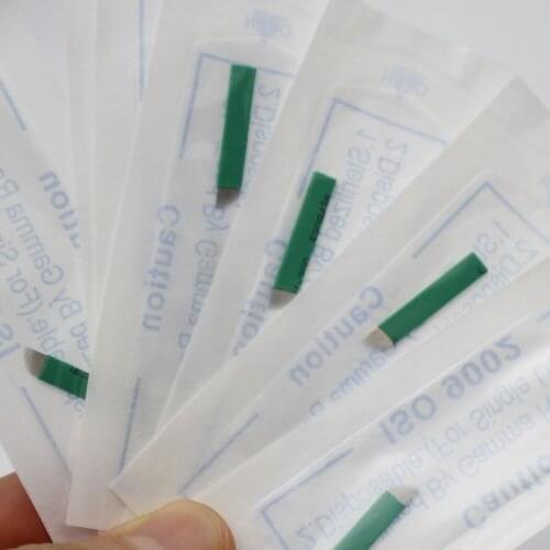 50pcs/lot 16 Pin Microblading Needles Tattoo Permanent Makeup Manual Eyebrow Blades Blade Bevel For Eyebrow Tattoo Pens