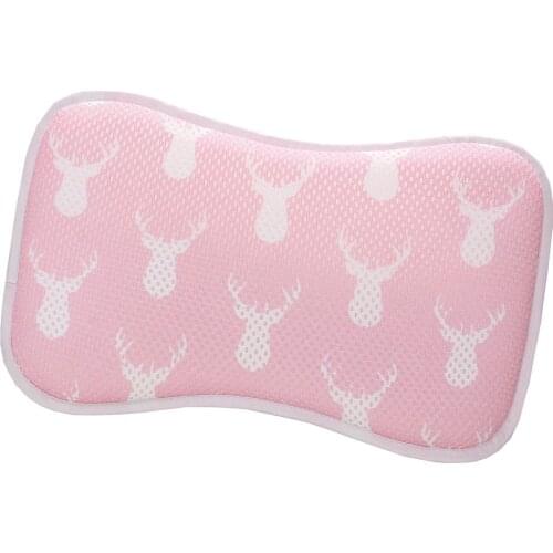 Baby Bone Pillow Washable 3d Pillow Partial Head Shaped Pillow Newborn Anti-spit Milk Breathable Baby Pillow Summer