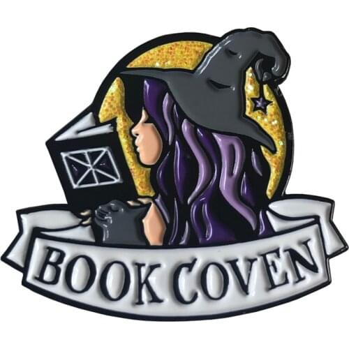 Book Coven Enamel Pin