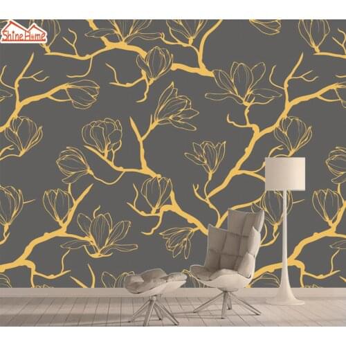 Gold Tree Contact Wall Paper Papers Home Decor Wallpapers 3d Photo Mural Wallpaper for Living Room Murals Walls Paper Rolls Art