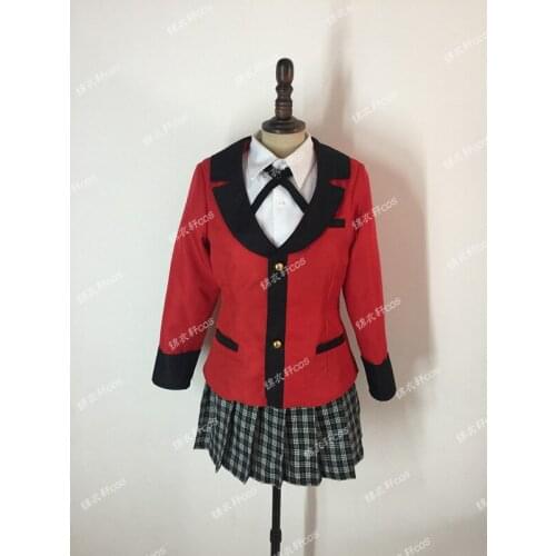 Kakegurui Compulsive Gambler Sayaka Igarashi Cosplay Costume E001